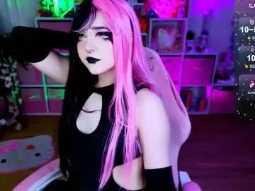 aki__ra — GOAL: SQUATTING [1654 tokens remaining] Welcome! #young #cosplay #cute #goth #bigass