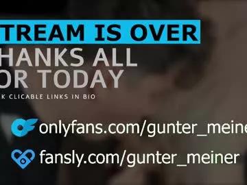Freechat guntermeiner on Chaturbate