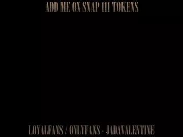 Freechat jada_valentine on Chaturbate