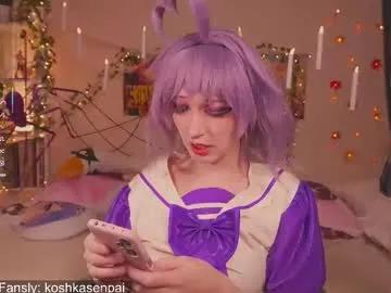 Chaturbate koshkasenpai is Freechat koshkasenpai — Best cosplayer girl in trans page~ 20/50/100/200 fav patterns #cosplay #ahegao #smallcock #smalltits #milk