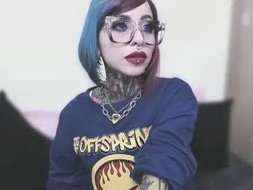 nikkiramone — #deepthroat #tattoo #goth #glasses #bigass