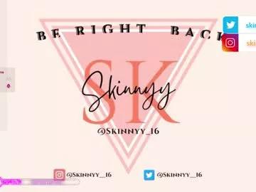 Freechat skinnyy_16 on Chaturbate