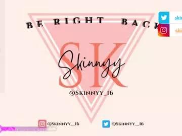 Freechat skinnyy_16 on Chaturbate