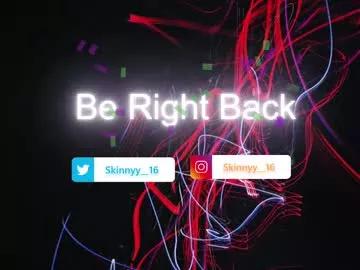 Freechat skinnyy_16 on Chaturbate