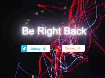 Freechat skinnyy_16 on Chaturbate