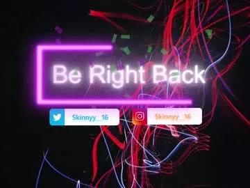 Freechat skinnyy_16 on Chaturbate