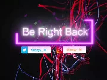 Freechat skinnyy_16 on Chaturbate