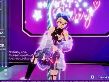 vexruby — VEX RUBY - Lewd motion capture at its finest! - Goal: Spankies! My dev will spank me with my giant dildo, Biggus Dickus! [150 tokens left] #cute #anime #cosplay #hentai #lewdtuber