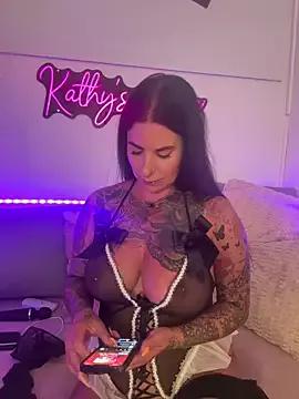 InKed-Kathy — pussy Play wet+suprise vid LT