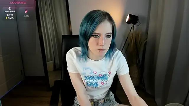 StripChat MorgyAsuna_ is Freechat MorgyAsuna_ — massage boobs ( handbra )